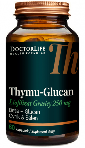 DOCTOR LIFE Thymu-Glucan LIOFILIZAT GRASICY BETA GLUKAN CYNK SELEN