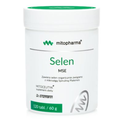 Mitopharma SELEN spirulina 500mg MSE 120t ENZMANN