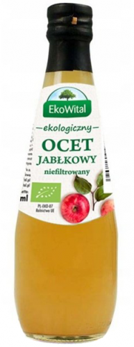 EkoWital OCET JABŁKOWY 6% niefiltrowany BIO 300ml EKOLOGICZNY