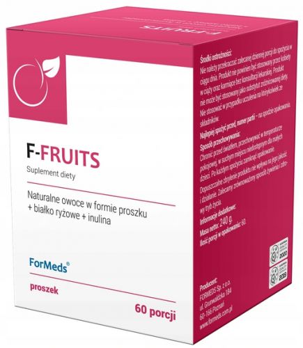 ForMeds NATURALNE OWOCE sok z owoców F-FRUITS
