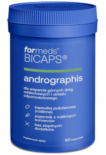 FORMEDS BICAPS ANDROGRAPHIS brodziuszka ekstrakt 300mg 60kap