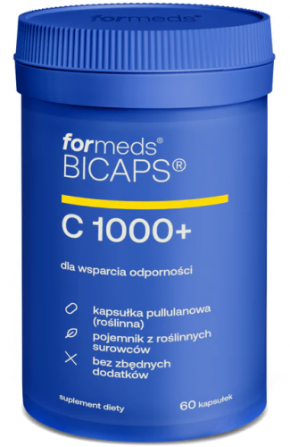 FORMEDS Bicaps WITAMINA C + bioflawonoidy HESPERYDYNA 60kap 1000