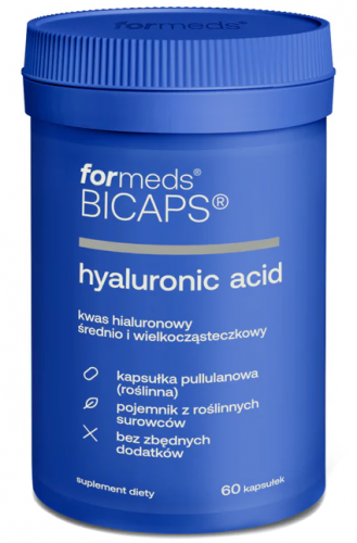 ForMeds BICAPS Kwas HIALURONOWY 200 mg 60 kap