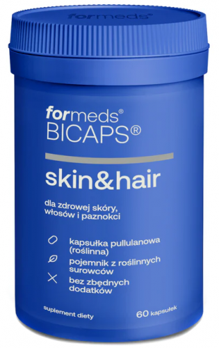 ForMeds BICAPS Skin&Hair WŁOSY SKÓRA 60 kaps