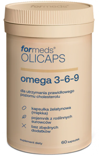 ForMeds OLICAPS omega 3 6 9 KWAS ALA 60 kaps
