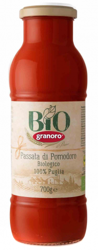 Granoro PASSATA POMIDOROWA BIO 700g z włoskich pomidorów 100% PUGLIA