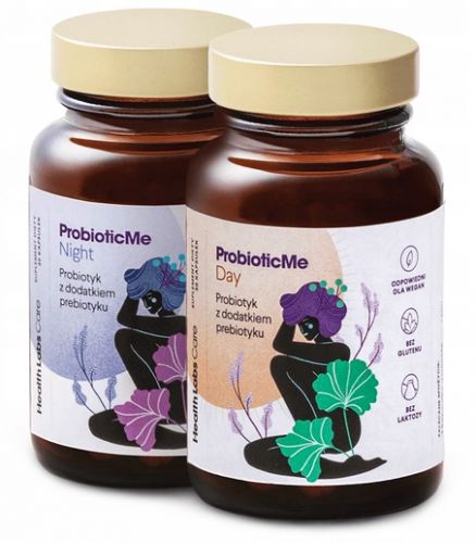 HealthLabs PROBIOTYK DZIEŃ + NOC ProbioticMe 60kap