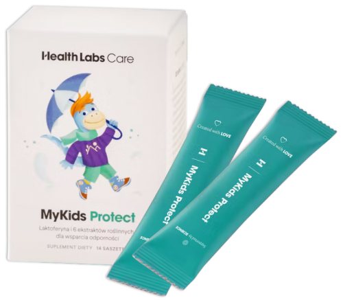 HEALTH LABS MyKids Protect ODPORNOŚĆ Laktoferyna Witamina C dla dzieci