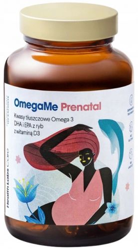 HEALTH LABS OmegaMe Prenatal OMEGA 3 DHA EPA CIĄŻA