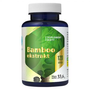 Hepatica BAMBOO ekstrakt KRZEM włosy 120 kap