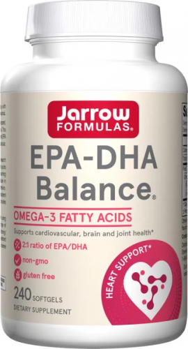 JARROW FORMULAS Omega 3 EPA-DHA Balance 240 kaps