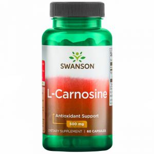SWANSON L-KARNOZYNA 500mg antyoksydant l-carnosine
