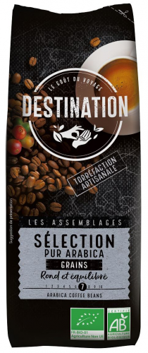 KAWA ZIARNISTA ARABICA 100% SELECTION BIO 250g - DESTINATION