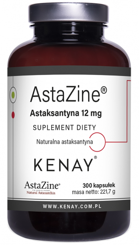 KENAY AstaZine ASTAKSANTYNA ASTAXANTHIN 12mg 300 kaps