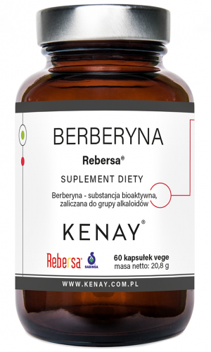 KENAY BERBERYNA Rebersa 60k. CUKRZYCA metabolizm