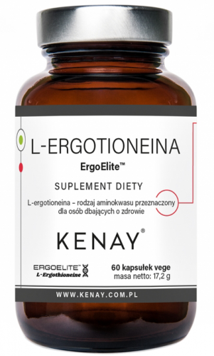 Kenay L-ERGOTIONEINA ErgoElite 60k AMINOKWAS ANTYOKSYDANT