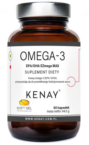 KENAY OMEGA-3 omega 3 DHA EPA 1000mg MAX EZmega