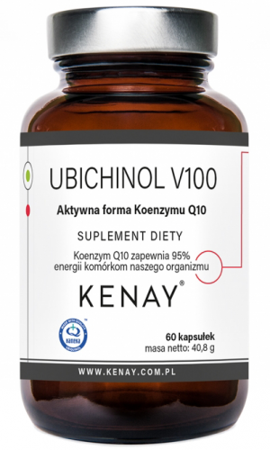 KENAY UBICHINOL 100mg 60kap KOENZYM Q10 Kaneka