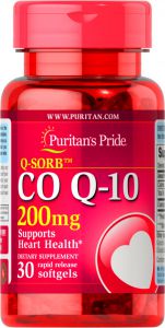 Puritan\'s KOENZYM Q10 200 mg CoQ10 SERCE 30 kaps