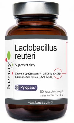 KENAY PROBIOTYK Lactobacillus REUTERI 60 kaps vege