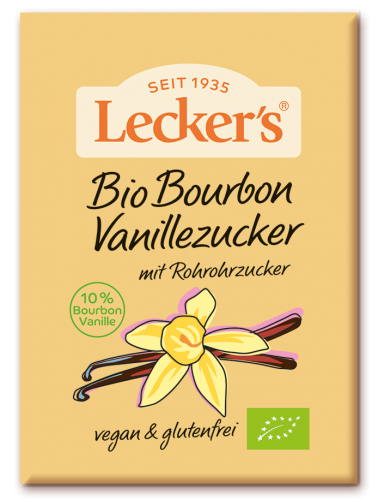 Lecker\'s EKOLOGICZNY CUKIER WANILIOWY Bourbon BIO