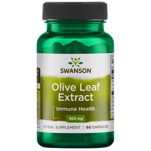 SWANSON Liść OLIWNY EKSTRAKT oliwka OLIVE 500 mg