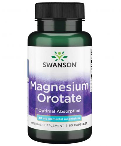 Swanson MAGNEZ OROTAN Magnesium Orotate 40mg