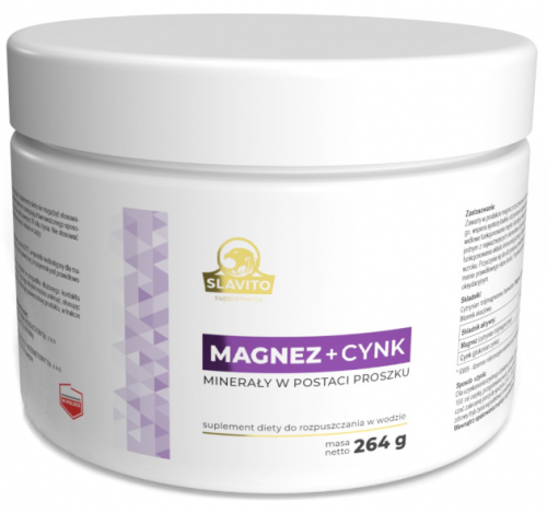 Slavito MAGNEZ + CYNK minerały 264g