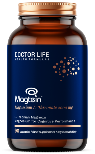 Doctor Life MAGTEIN Magnez L-TREONIAN MAGNEZU Koncentracja PAMIĘĆ MÓZG