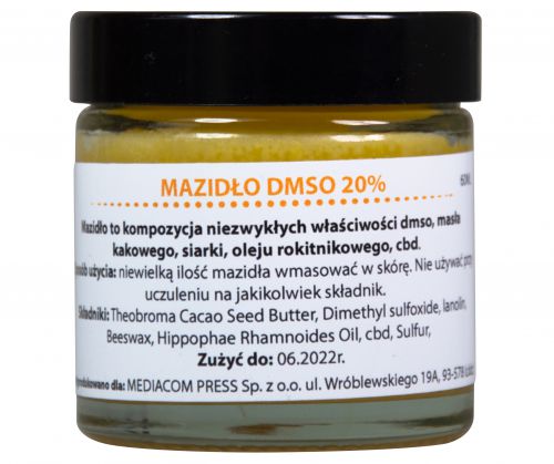 Mazidło DMSO 20% 60ml