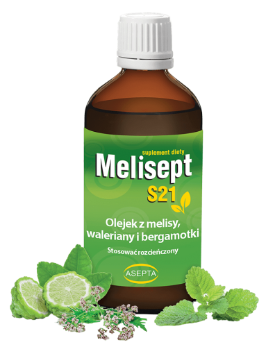 Asepta MELISEPT S21 OLEJEK Melisa Waleriana SEN 30 ml