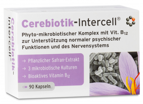MITOPHARMA Cerebiotik-Intercell SZAFRAN B12 bakterie