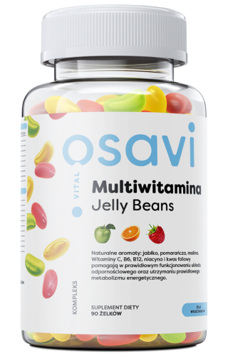 OSAVI Jelly Beans MULTIWITAMINA witaminy ŻELKI dla dzieci
