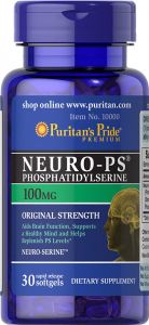 NEURO-PS fosfatydylseryna pamięć mózg Puritan\'s Pride