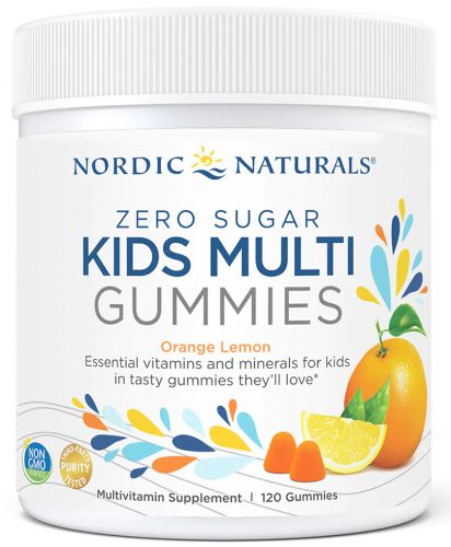 Nordic Naturals MULTIWITAMINA dla dzieci BEZ CUKRU Kids Multi