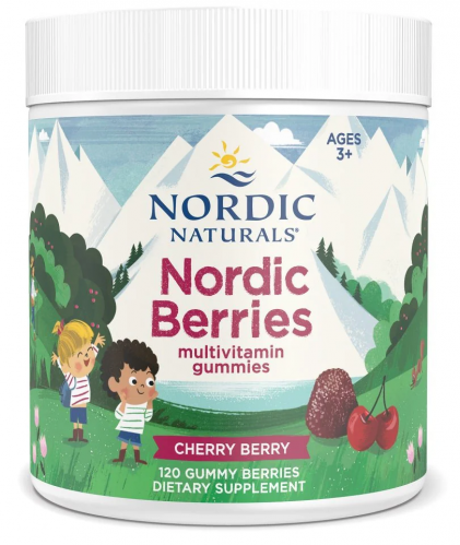 NORDIC NATURALS Berries WITAMINY ŻELKI dla dzieci