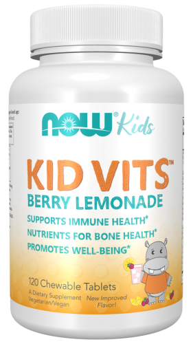 NOW FOODS MULTIWITAMINA KID VITS dla dzieci NATURALNA 120tab