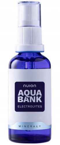 NUION Aqua Bank ELEKTROLITY Minerały MAGNEZ CYNK SELEN w kroplach