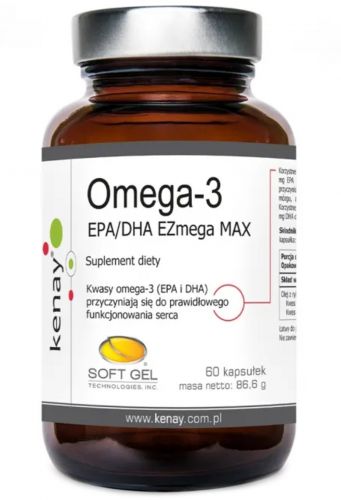 KENAY OMEGA-3 omega 3 DHA EPA 1000mg MAX EZmega