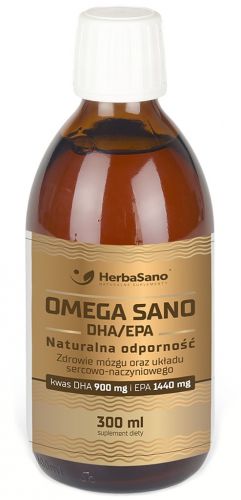 HerbaSano OMEGA SANO DHA EPA Omega-3 ODPORNOŚĆ