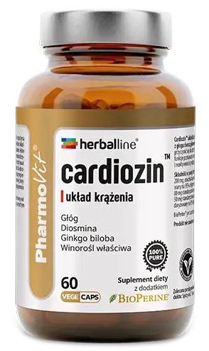 PharmoVit HERBALLINE Cardiozin UKŁAD KRĄŻENIA 60k.