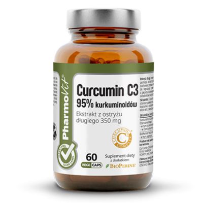 PharmoVit CURCUMIN ekstrakt 95% KURKUMA+PIPERYNA