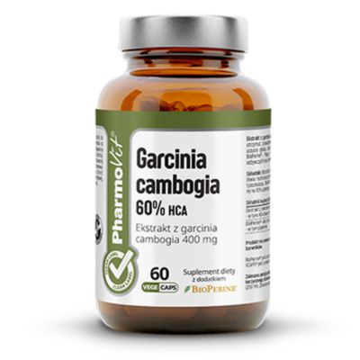 PharmoVit GARCINIA CAMBOGIA ekstrakt 60% HCA 60kap
