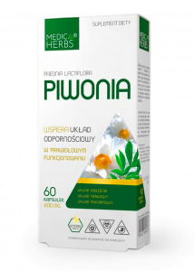 Medica Paeonia Lactiflora PIWONIA menopauza korzeń
