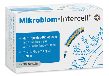 MIKROBIOM-Intercell 33 SZCZEPY 25 mld PROBIOTYK 90kap
