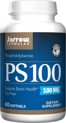 JARROW PS100 fosfatydyloseryna pamięć mózg 100mg 60 kaps