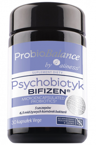 ALINESS ProbioBalance PSYCHOBIOTYK Bifizen 6,5 mld PROBIOTYK