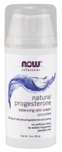 NOW Natural Progesterone Balancing Skin Cream Krem 85 gram