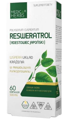 Medica Herbs RESVERATROL 500mg resweratrol