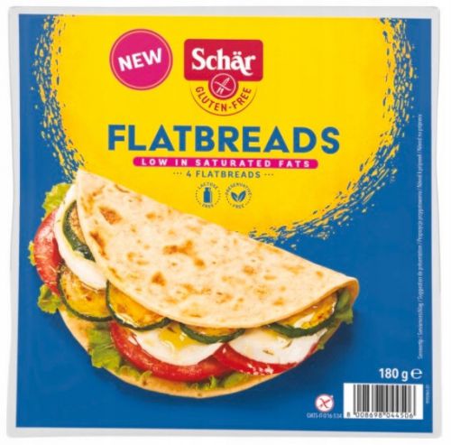 SCHAR Flatbreads TORTILLA BEZGLUTENOWA MINI 180g BEZ LAKTOZY GLUTENU